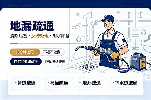 达州地漏疏通